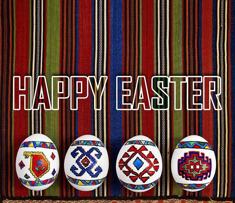 Easter postcard
